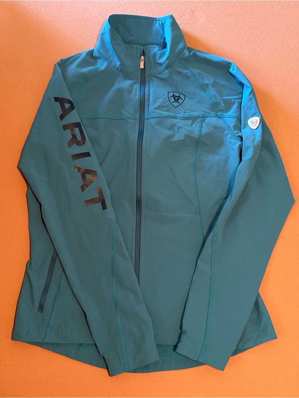 Ariat Teal Zip-Up Performance Jacket